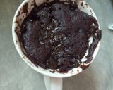 A picture of step 4 of Chocolate mug cake.