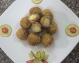 Hình bước làm 7 của món Thịt bọc trứng cút
