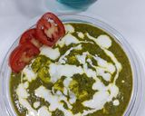 A picture of step 4 of Creamy Spanish paneer.