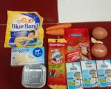 Foto langkah ke 1 dari resep Makaroni schotel kukus/panggang simple anti gagal.
