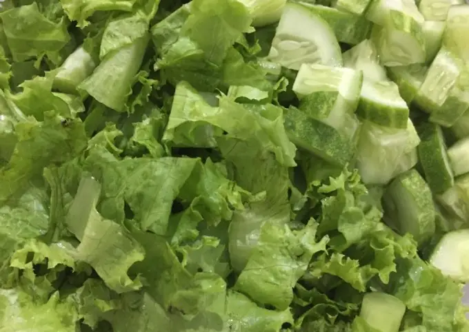 Langkah-langkah untuk membuat Cara bikin Salad Sayur Rumahan Praktis