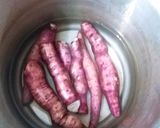 A picture of step 1 of Sweet potato grilled sandwich.