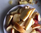 Foto del paso 1 de la receta Mermelada especiada de manzanas con piel y sin azúcar añadido, al microondas