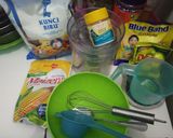 Foto langkah ke 1 dari resep Kue Lidah Kucing Ovomaltine No Mixer No Oven.