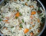 வெஜிடபிள் பிரைட் ரைஸ்    (without Souce) (Vegtable fried rice recipe in tamil) ரெசிபி ஸ்டேப் 2 புகைப்படம்
