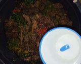 A picture of step 2 of Dambun cous cous.
