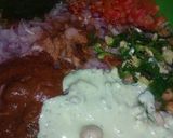 A picture of step 1 of Chana chat.