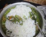 A picture of step 3 of Mint-Vegetable Rice.