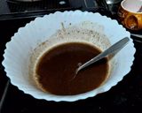 A picture of step 1 of Black Forest Cake.