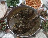 صورة لخطوة 4 من وصفة سمك محشي بالفرن