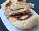 Foto del paso 6 de la receta: Pancitos caseros rellenos de jamón y queso, al sartén 🍳