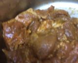 A picture of step 1 of Kerala style mutton curry.