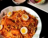 A picture of step 15 of Kolkata Style Chicken Egg Dum Biryani.