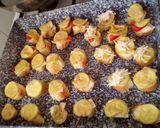 Cukkinis sonkás-paradicsomos melegszendvics katonák recept fázis 5 fotója