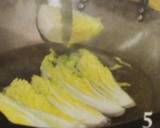 Braised Chinese white cabbage with preserved sausages recipe step 5 photo