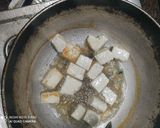 A picture of step 2 of Palak Paneer.