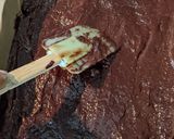 A picture of step 9 of Marmalade dark chocolate brownies - for Father's day.