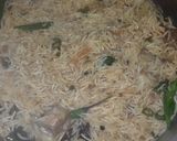 A picture of step 8 of Yakhni Beef Biryani.