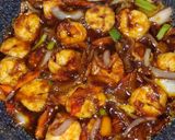 Foto langkah ke 15 dari resep Udang oseng saus mentega.
