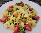 Foto del paso 5 de la receta: Ensalada de pasta con piña, atún y más ingredientes