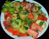 Mike's 3 Minute Tangy Garden Side Salad recipe step 1 photo