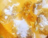 A picture of step 6 of Cabbage malai curry.