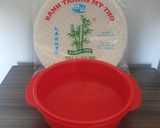 A picture of step 2 of Vietnamese Rice Paper Rolls (Gỏi Cuốn).