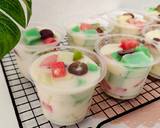 Minuman Berbuka Puasa Es Buah Puding Pandan langkah memasak 8 foto