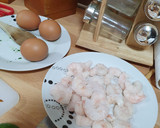 Foto del paso 1 de la receta: Tortilla de gambas