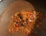 A picture of step 5 of Makhni dal.