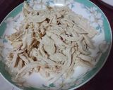 蔥爆雞絲的食譜步驟1照片