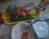 Foto langkah ke 1 dari resep Rolade Sosis Kornet Saus Tiram.