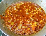 A picture of step 4 of Leftover Chana daal Pakoda With Ghugni.