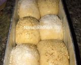 A picture of step 6 of Nutella bread 🥯.
