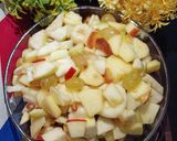 A picture of step 3 of Mix Fruit Chaat 🍊🍎🍋🍓🍌🍑🍇.