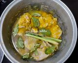 Foto langkah ke 3 dari resep Ayam Goreng Kuning + Nasi Gurih (Rice Cooker & Air Fryer).