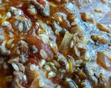 Görög töltött paprika recept fázis 6 fotója