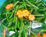 Hình bước làm 1 của món Dưa rau muống