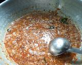 A picture of step 5 of Eggplant mint gothsu/curry.