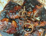 Gambar langkah 6 resipi Ikan tongkol masak kicap.