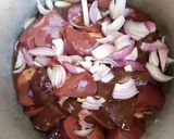A picture of step 2 of Kidney and liver p-soup.
