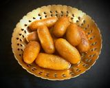 A picture of step 5 of Sweet potato's Gulabjamun.