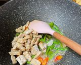 Foto langkah ke 4 dari resep Tumis Tempe Kacang Panjang.