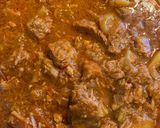 Marhapörkölt recept fázis 5 fotója