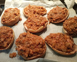 Foto del paso 7 de la receta: Berenjenas rellenas de atún y bacon