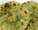 A picture of step 3 of Bathua Tandoori Roti.