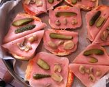 Pizza szendvics sütőből recept fázis 2 fotója