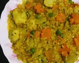 A picture of step 9 of Sago Veg Khichdi.