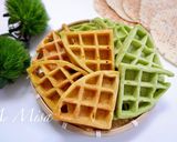 Hình bước làm 1 của món Bánh waffles