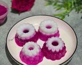 Foto langkah ke 5 dari resep Jelly Santan Buah Naga.